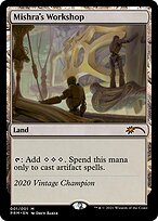 Magic the Gathering Card - Mishra's Workshop - MTG Circle