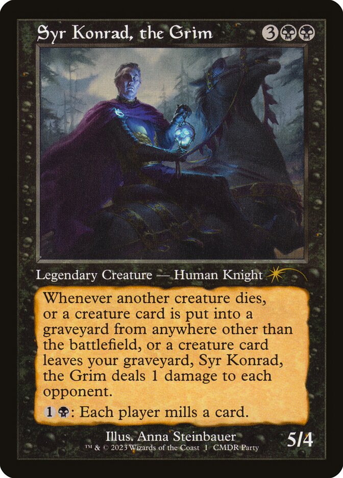 Magic the Gathering Card - Syr Konrad, the Grim - MTG Circle