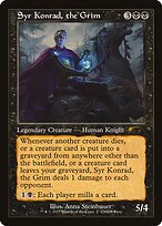 Magic the Gathering Card - Syr Konrad, the Grim - MTG Circle