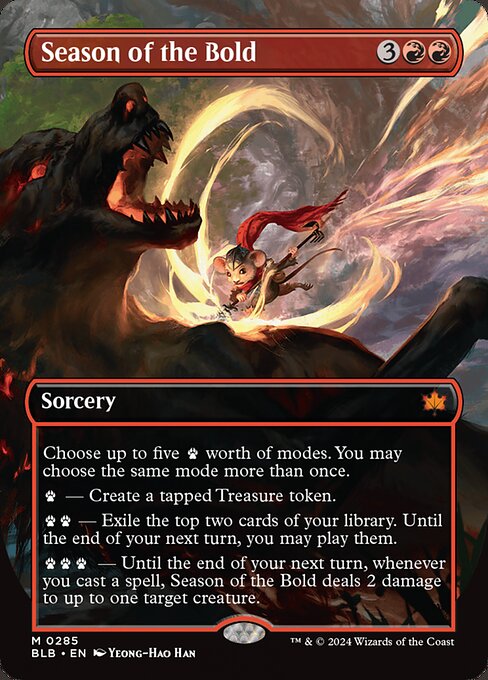 Magic the Gathering Card - Season of the Bold - MTG Circle
