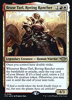 Magic the Gathering Card - Bruse Tarl, Roving Rancher - MTG Circle