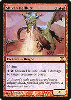 Magic the Gathering Card - Shivan Hellkite - MTG Circle