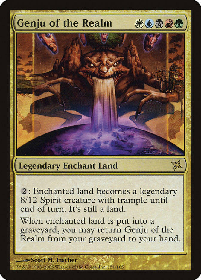 Magic the Gathering Card - Genju of the Realm - MTG Circle