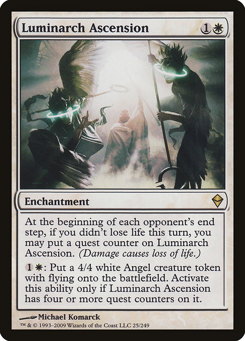 Magic the Gathering Card - Luminarch Ascension - MTG Circle