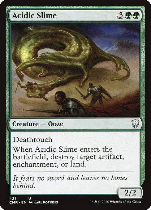 Magic the Gathering Card - Acidic Slime - MTG Circle