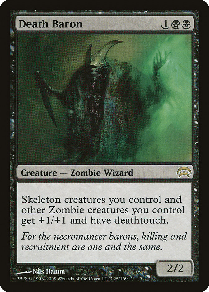 Magic the Gathering Card - Death Baron - MTG Circle