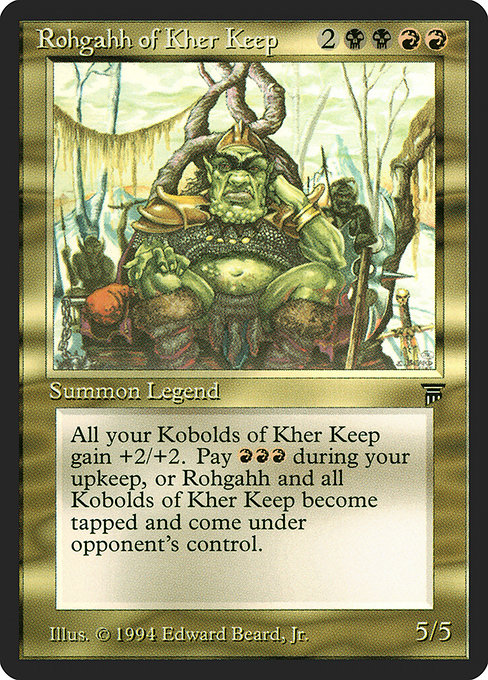 Magic the Gathering Card - Rohgahh of Kher Keep - MTG Circle