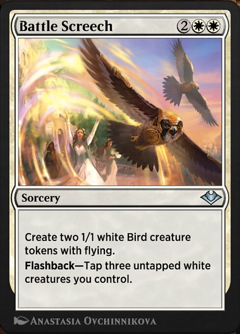Magic the Gathering Card - Battle Screech - MTG Circle