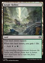 Magic the Gathering Card - Jungle Hollow - MTG Circle