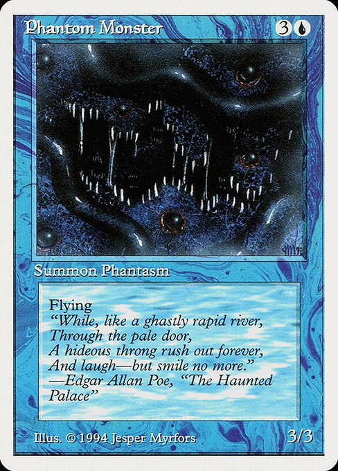 Magic the Gathering Card - Phantom Monster - MTG Circle