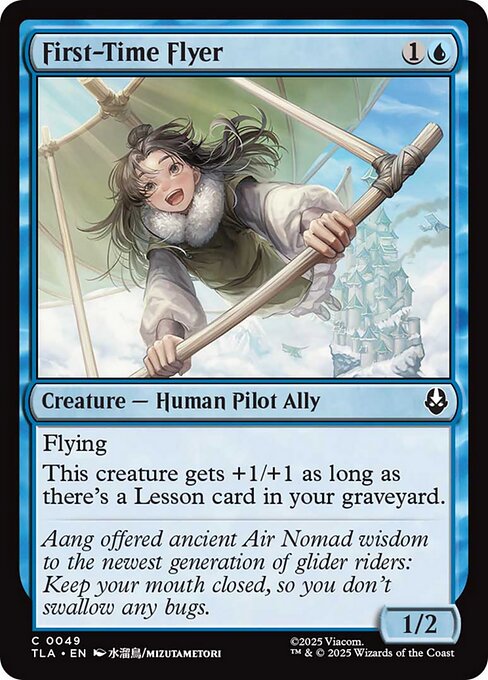 Magic the Gathering Card - First-Time Flyer - MTG Circle
