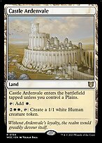 Magic the Gathering Card - Castle Ardenvale - MTG Circle