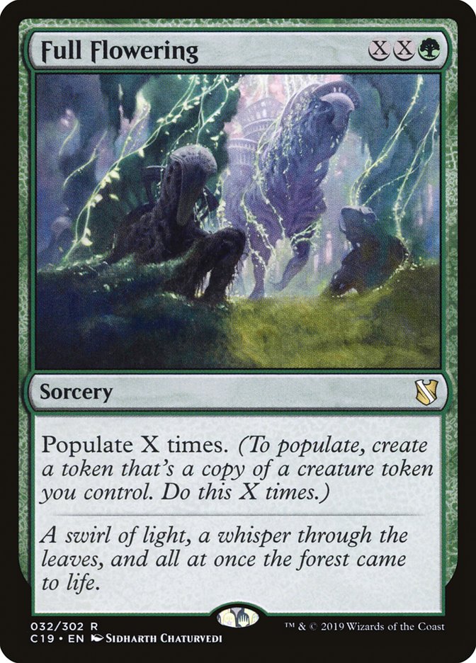 Magic the Gathering Card - Full Flowering - MTG Circle