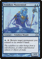 Magic the Gathering Card - Vedalken Mastermind - MTG Circle