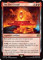 Magic the Gathering Card - The Fire Crystal - MTG Circle