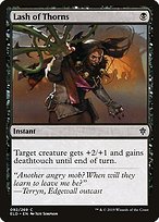 Magic the Gathering Card - Lash of Thorns - MTG Circle