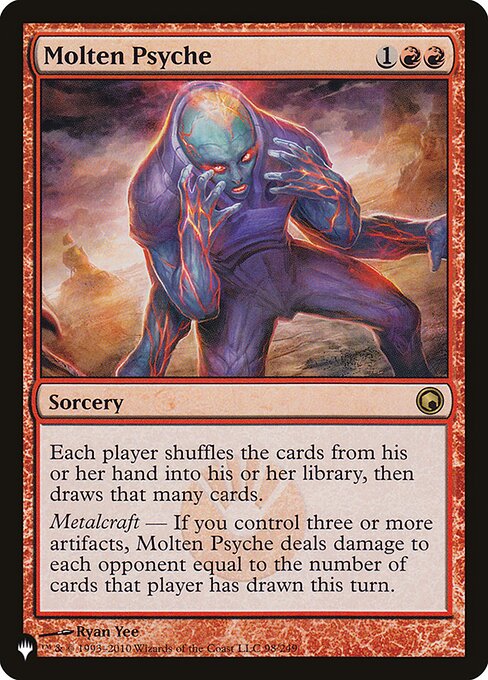 Magic the Gathering Card - Molten Psyche - MTG Circle