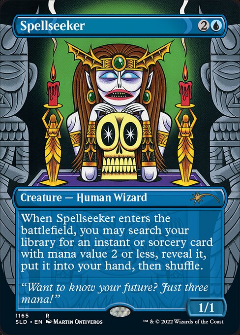 Magic the Gathering Card - Spellseeker - MTG Circle