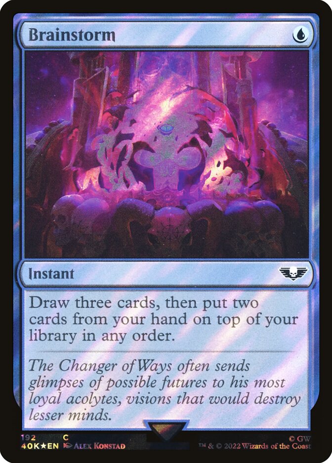 Magic the Gathering Card - Brainstorm - MTG Circle