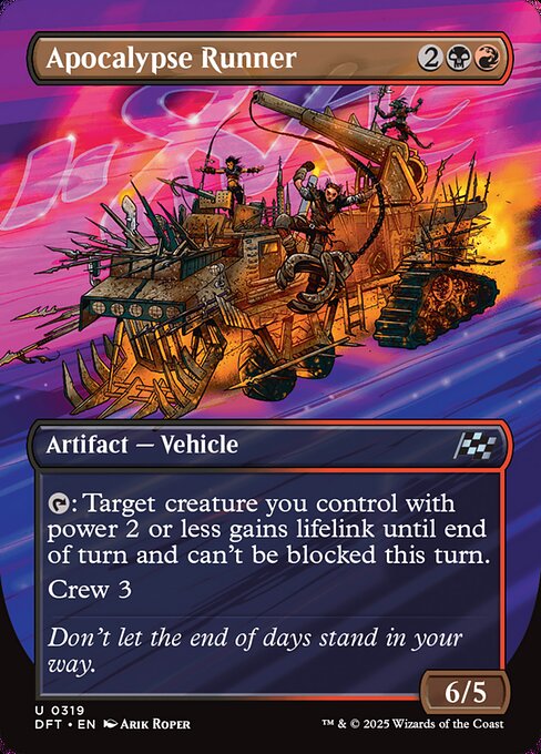 Magic the Gathering Card - Apocalypse Runner - MTG Circle