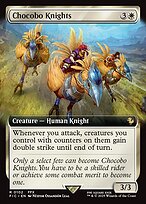 Magic the Gathering Card - Chocobo Knights - MTG Circle
