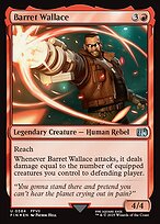 Magic the Gathering Card - Barret Wallace - MTG Circle