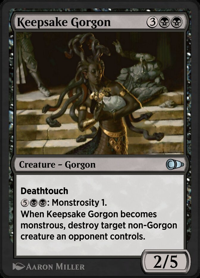 Magic the Gathering Card - Keepsake Gorgon - MTG Circle
