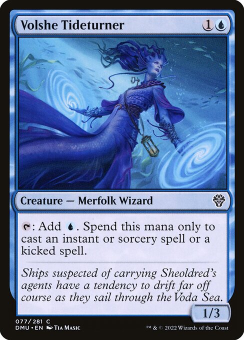 Magic the Gathering Card - Volshe Tideturner - MTG Circle