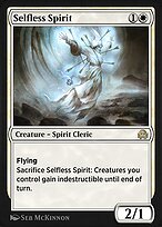 Magic the Gathering Card - Selfless Spirit - MTG Circle