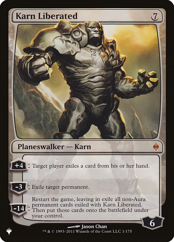 Magic the Gathering Card - Karn Liberated - MTG Circle