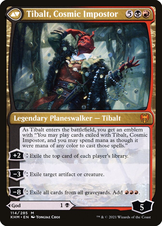 Magic the Gathering Card - Tibalt, Cosmic Impostor - MTG Circle