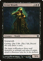 Magic the Gathering Card - Street Wraith - MTG Circle