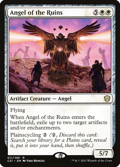 Magic the Gathering Card - Angel of the Ruins - MTG Circle