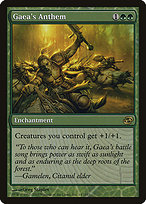 Magic the Gathering Card - Gaea's Anthem - MTG Circle