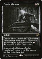 Magic the Gathering Card - Fateful Absence - MTG Circle