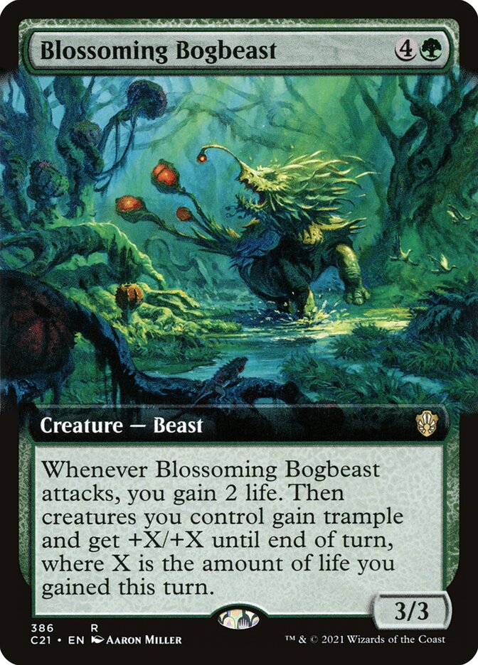 Magic the Gathering Card - Blossoming Bogbeast - MTG Circle