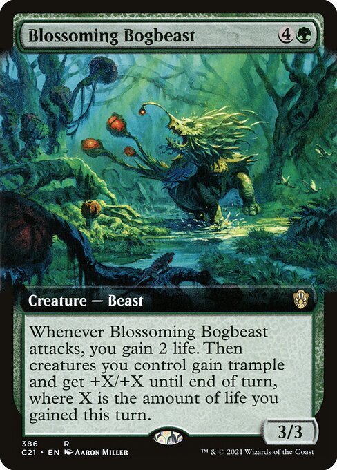 Magic the Gathering Card - Blossoming Bogbeast - MTG Circle