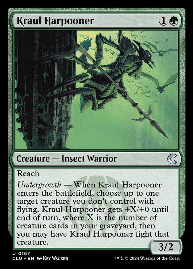 Magic the Gathering Card - Kraul Harpooner - MTG Circle