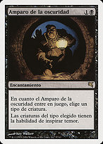 Magic the Gathering Card - Cover of Darkness - MTG Circle