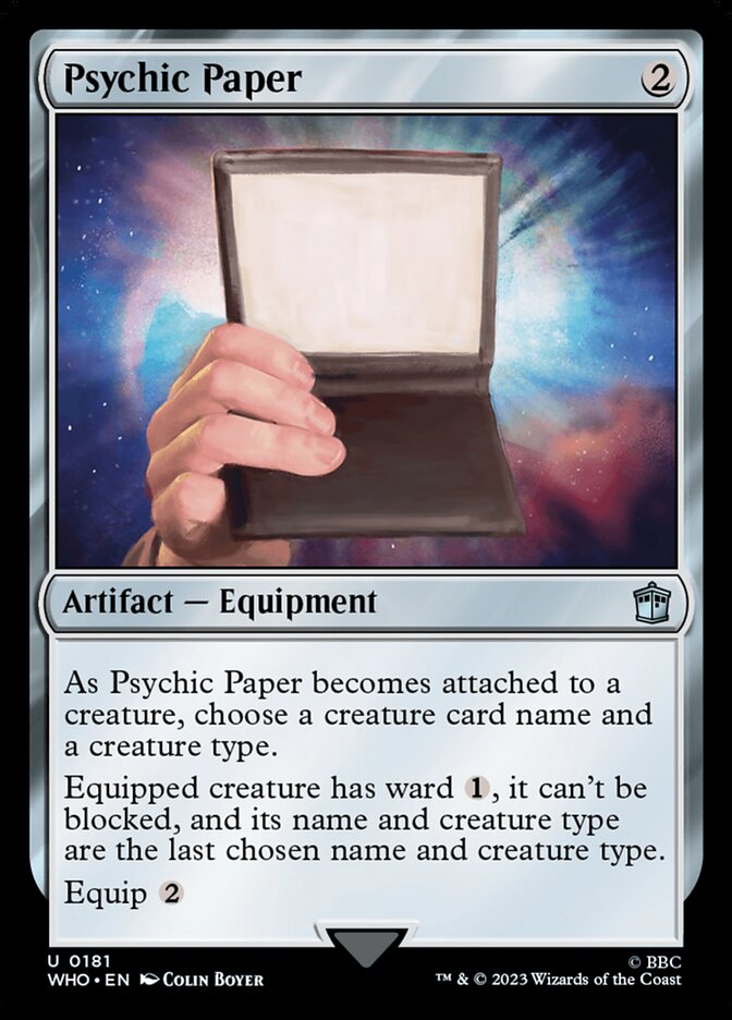 Magic the Gathering Card - Psychic Paper - MTG Circle