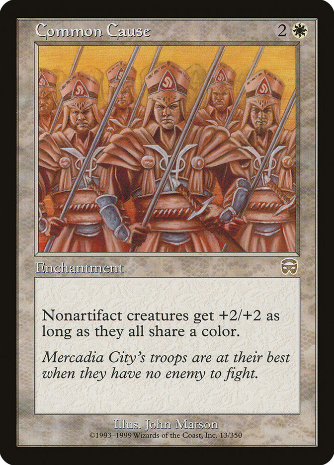 Magic the Gathering Card - Common Cause - MTG Circle