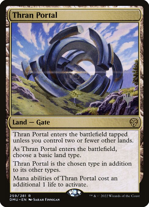Magic the Gathering Card - Thran Portal - MTG Circle