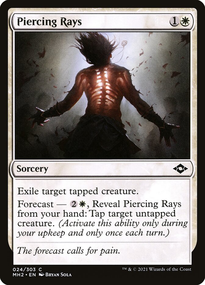 Magic the Gathering Card - Piercing Rays - MTG Circle