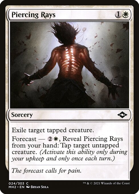 Magic the Gathering Card - Piercing Rays - MTG Circle