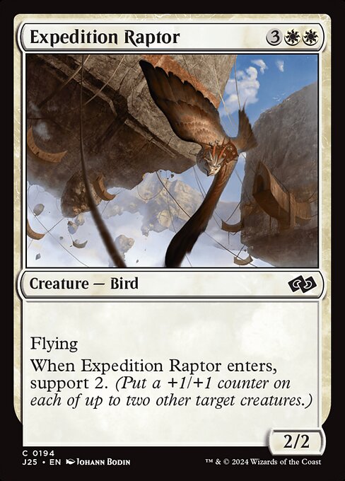 Magic the Gathering Card - Expedition Raptor - MTG Circle