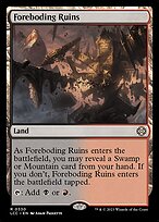 Magic the Gathering Card - Foreboding Ruins - MTG Circle