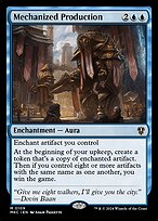 Magic the Gathering Card - Mechanized Production - MTG Circle