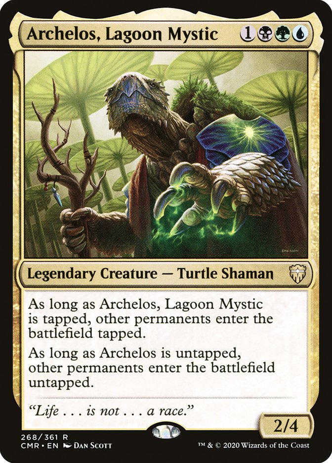 Magic the Gathering Card - Archelos, Lagoon Mystic - MTG Circle