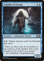 Magic the Gathering Card - Amphin Pathmage - MTG Circle
