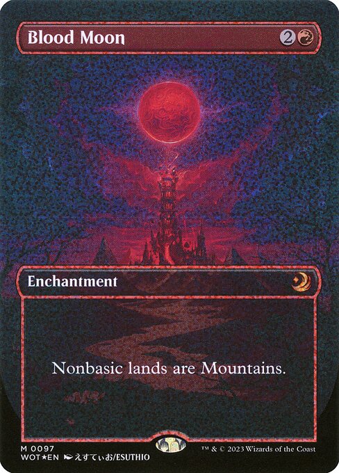 Magic the Gathering Card - Blood Moon - MTG Circle